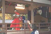 町指定 宮内熊野神社神楽の画像