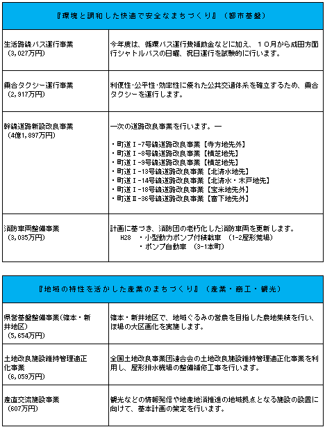 平成28年度の主な事業の画像3