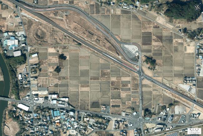 横芝光IC周辺土地利用イメージ図