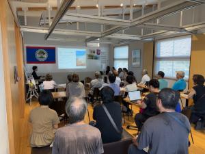 ベリーズパビリオンスタッフによるプレゼンテーション