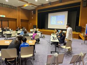 ベリーズ留学生の発表